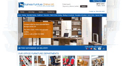 Desktop Screenshot of businessfurnitureonline.co.uk